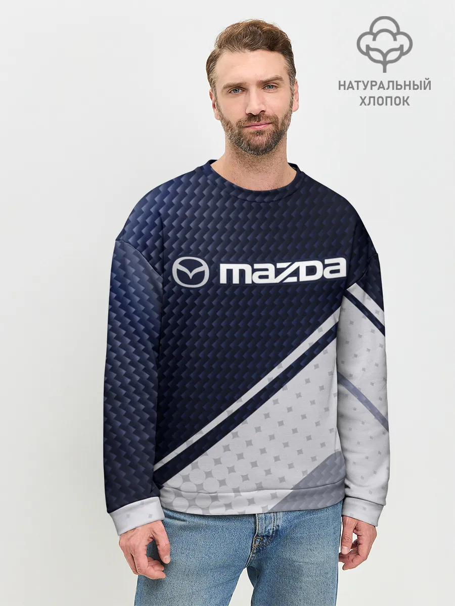 Мужской свитшот базовый / MAZDA / Мазда
