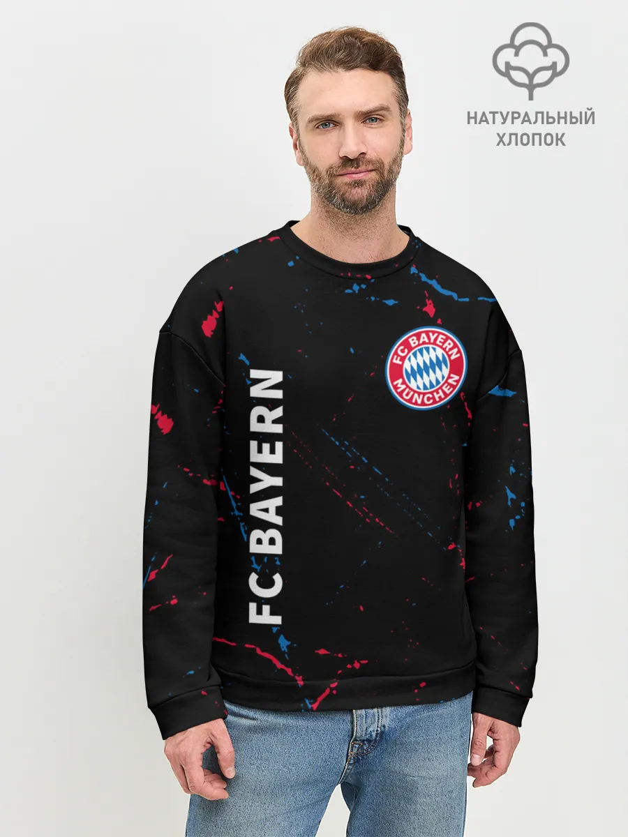 Мужской свитшот базовый / FC BAYERN / БАВАРИЯ
