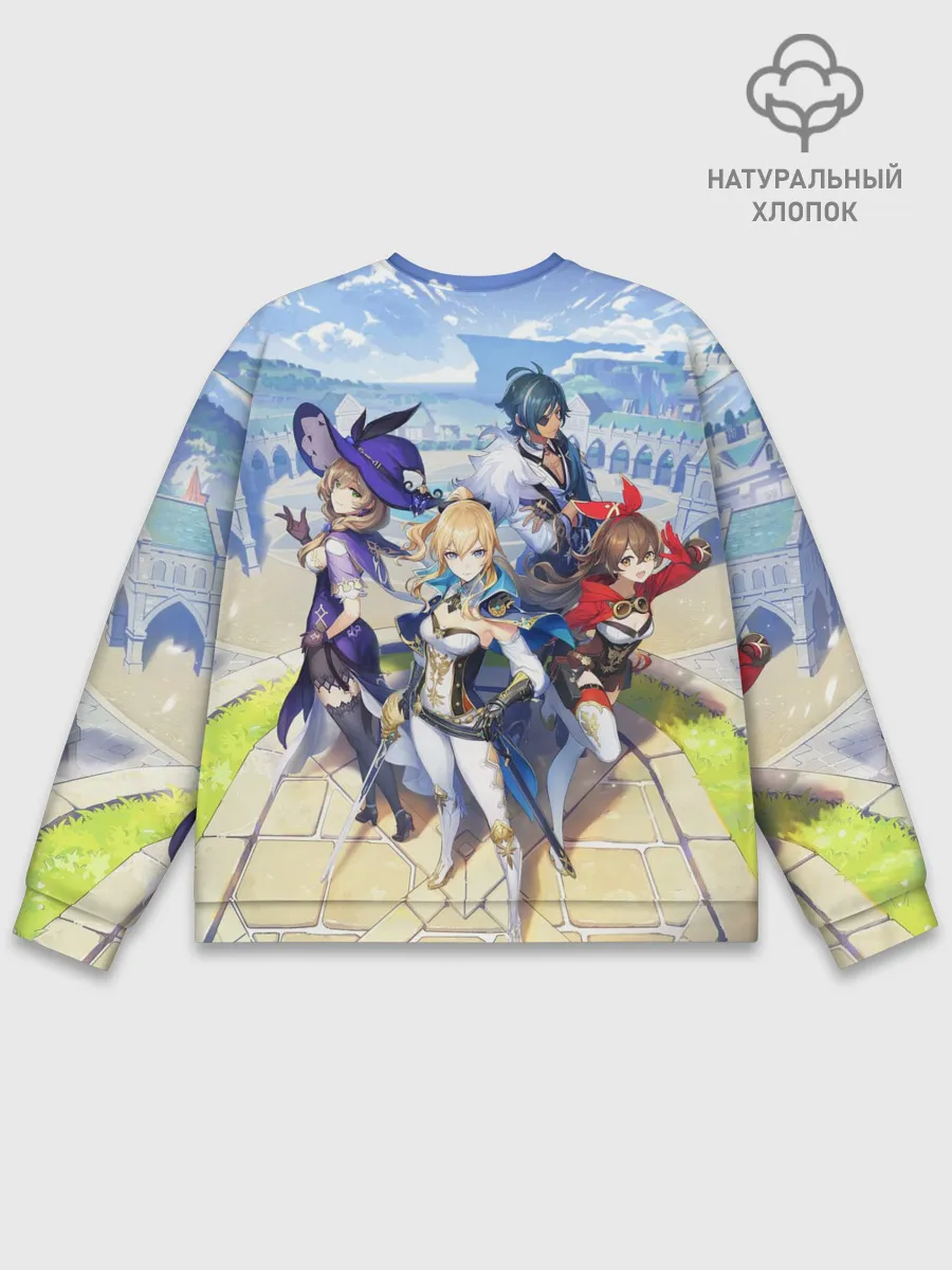 Мужской свитшот базовый / GENSHIN IMPACT