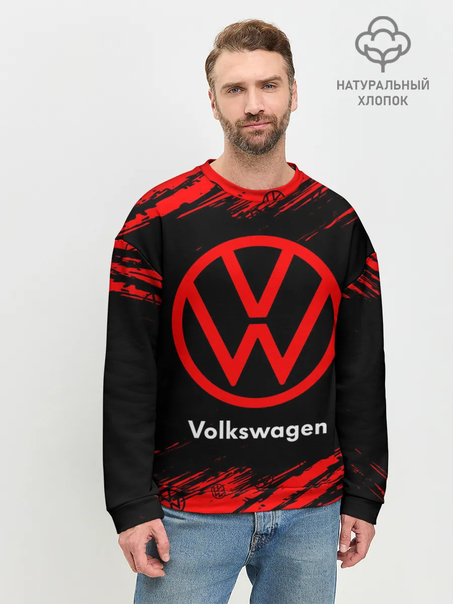 Мужской свитшот базовый / VOLKSWAGEN / Фольксваген