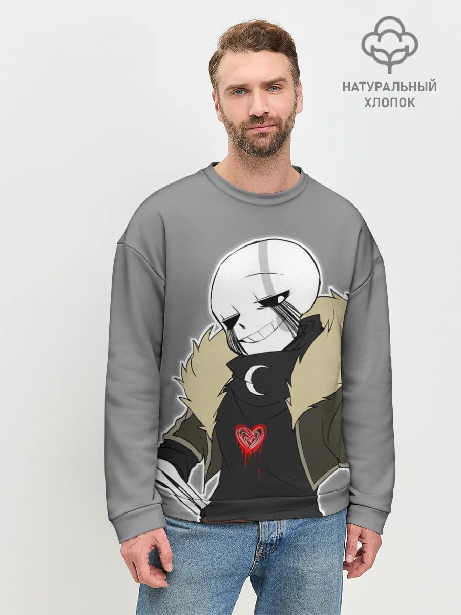 Мужской свитшот базовый / UNDERTALE