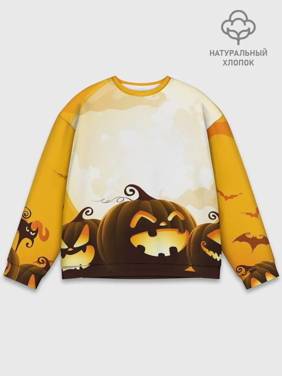 Мужской свитшот базовый / Тыквы