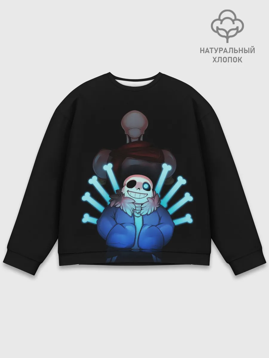 Мужской свитшот базовый / UNDERTALE