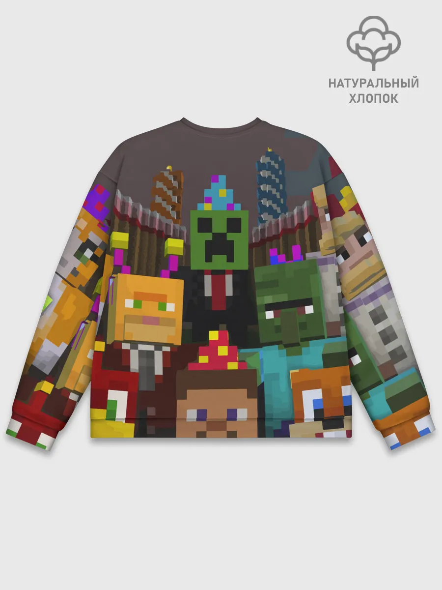 Мужской свитшот базовый / MINECRAFT