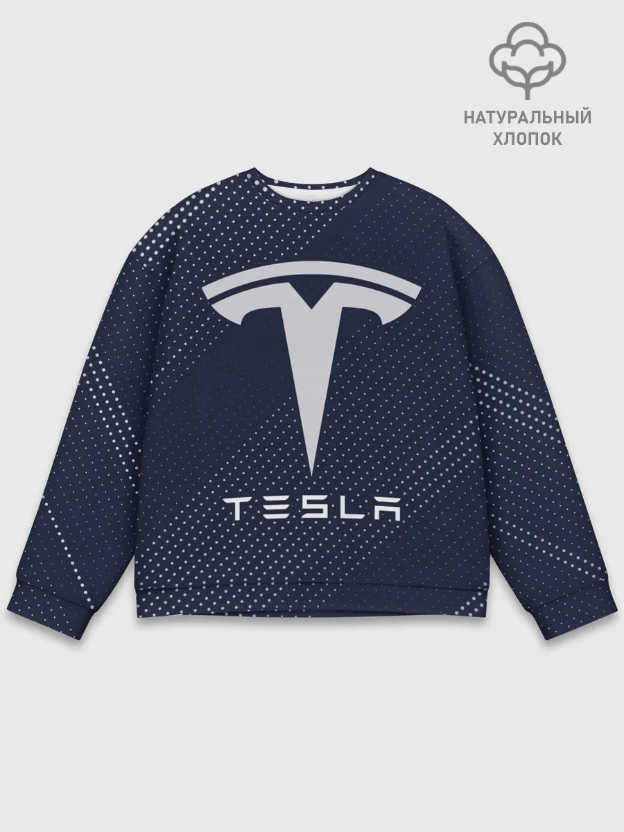 Мужской свитшот базовый / TESLA / Тесла