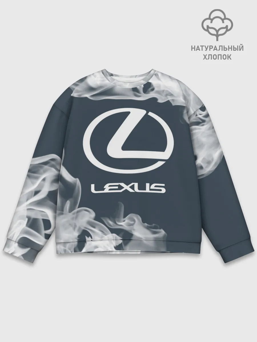 Мужской свитшот базовый / LEXUS / ЛЕКСУС