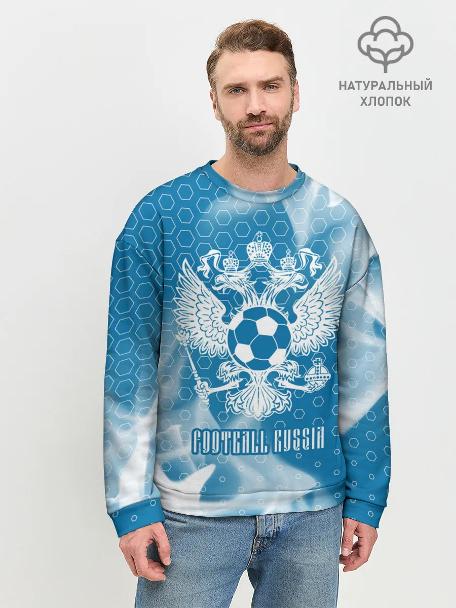 Мужской свитшот базовый / FOOTBALL RUSSIA / Футбол