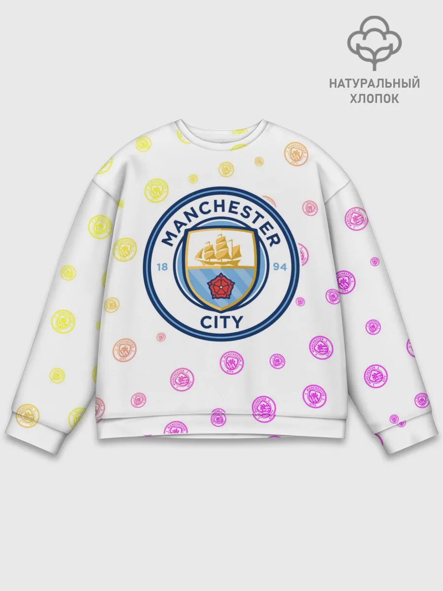 Мужской свитшот базовый / MANCHESTER CITY Манчестер Сити