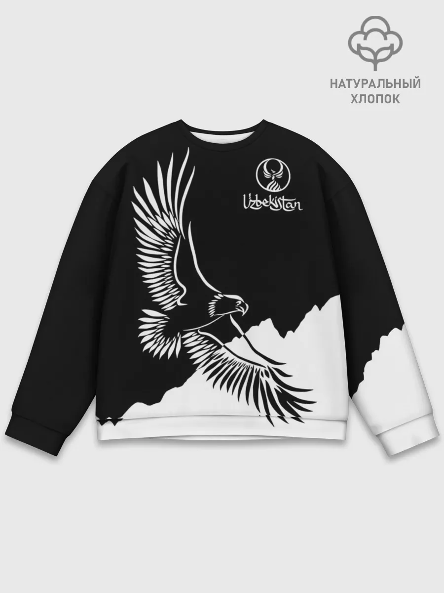 Мужской свитшот базовый / Узбекистан