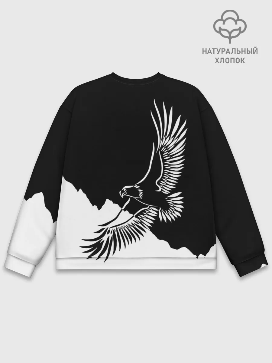 Мужской свитшот базовый / Узбекистан