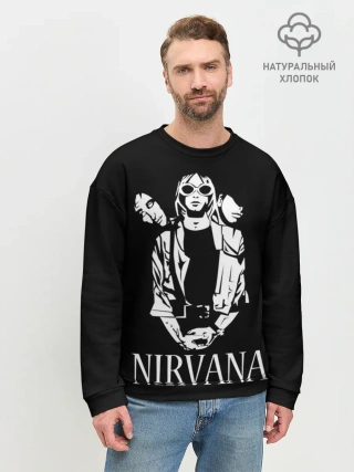 Мужской свитшот базовый / NIRVANA