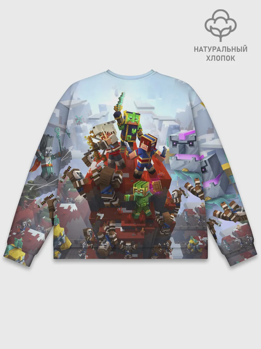 Мужской свитшот базовый / Minecraft Dungeons