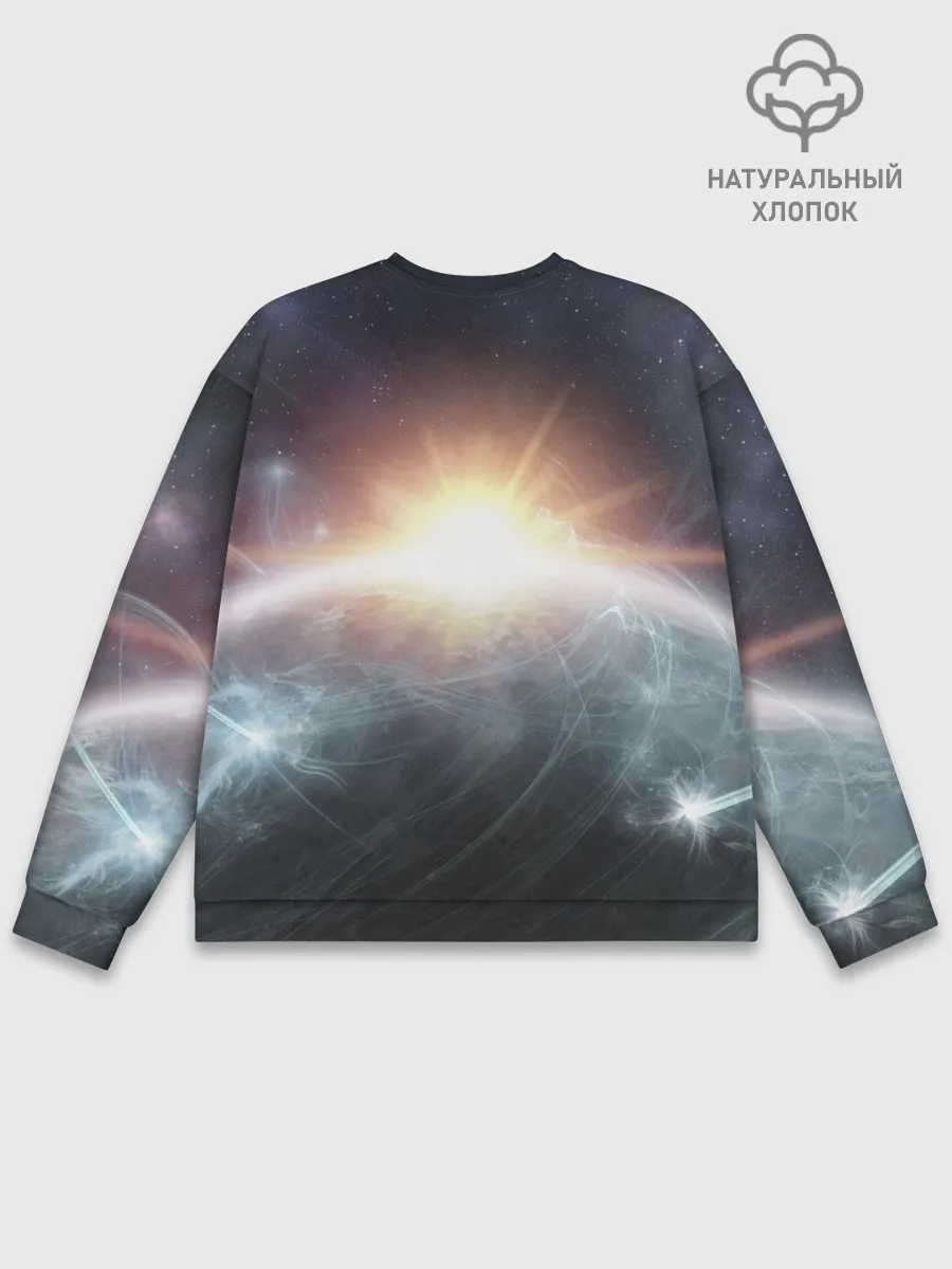 Мужской свитшот базовый / Космос