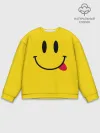 Мужской свитшот базовый / Смайлик