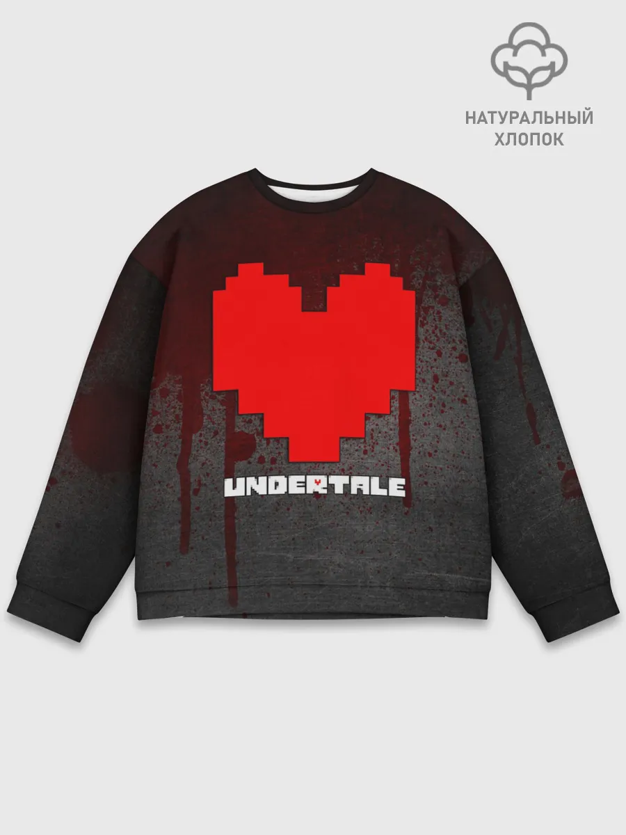 Мужской свитшот базовый / UNDERTALE