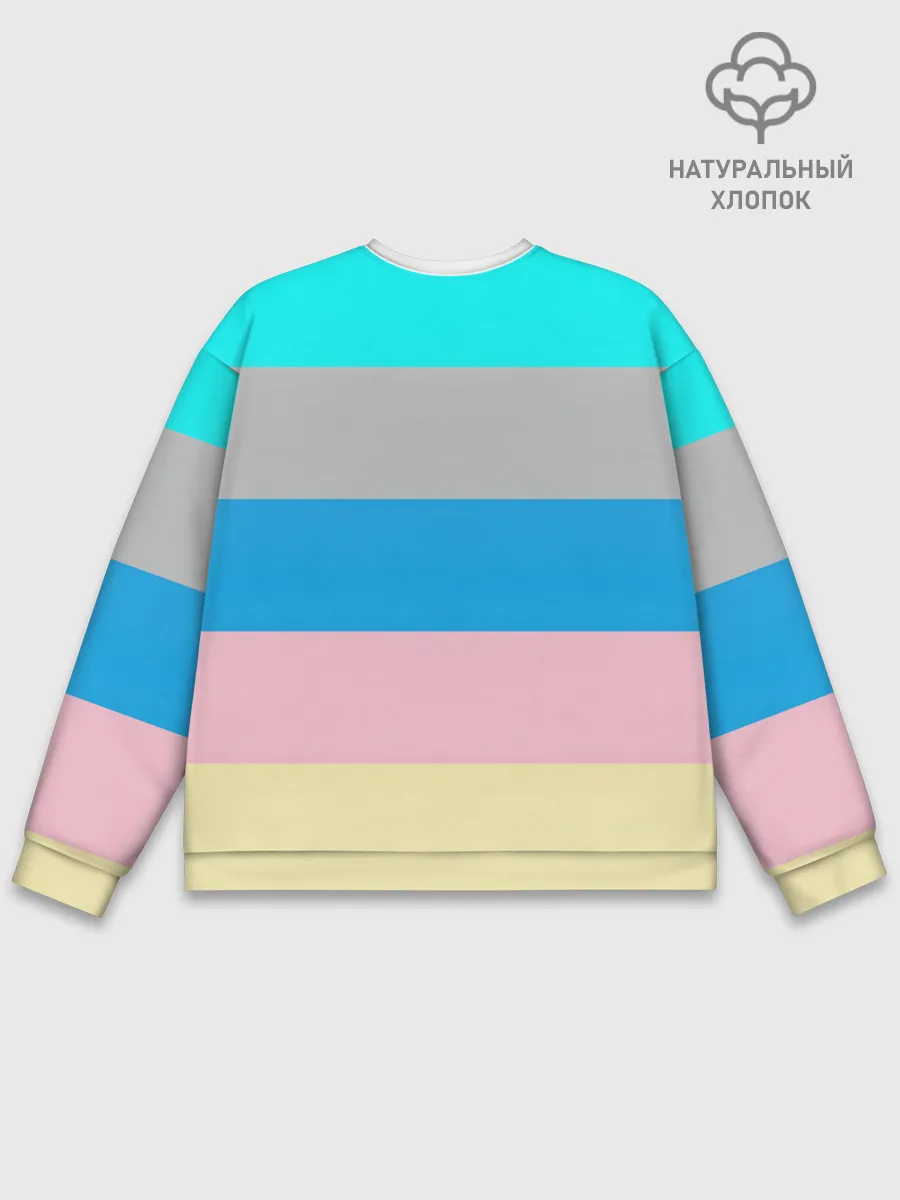 Мужской свитшот базовый / Флаг аниме