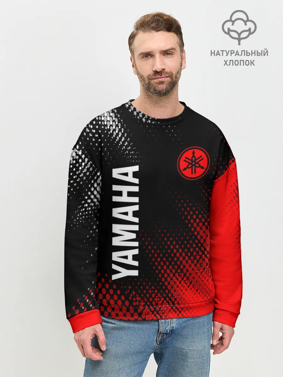 Мужской свитшот базовый / YAMAHA MOTOR / Ямаха