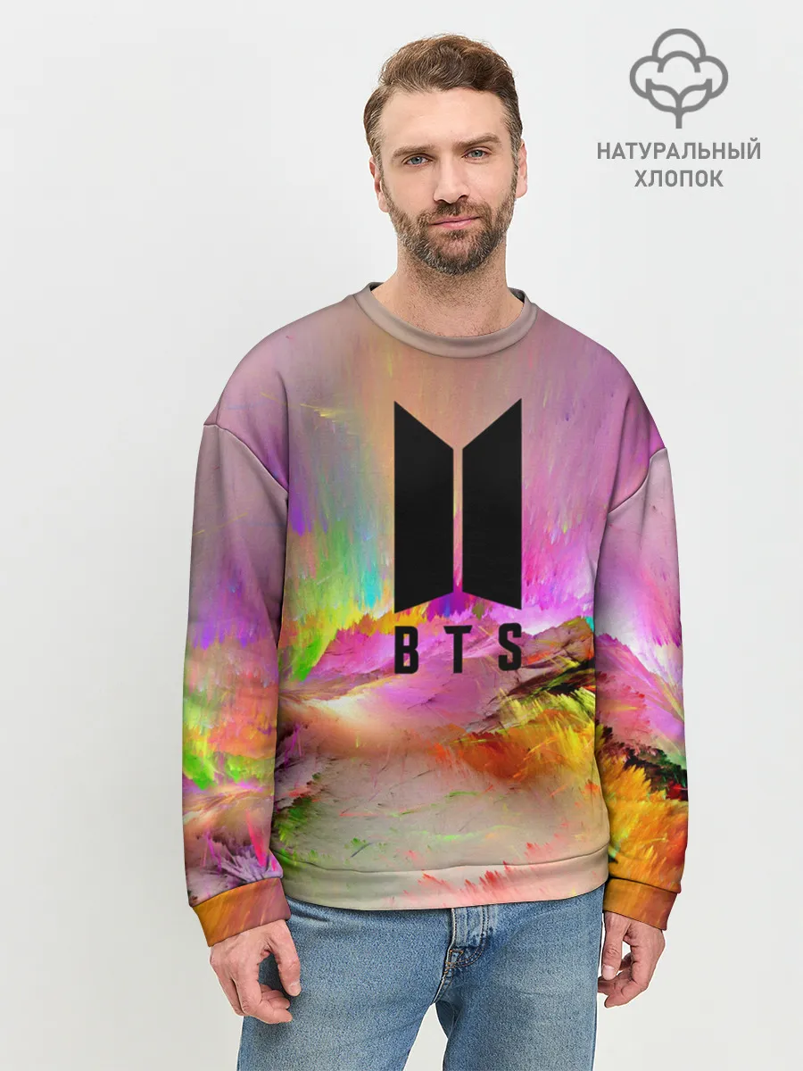 Мужской свитшот базовый / BTS