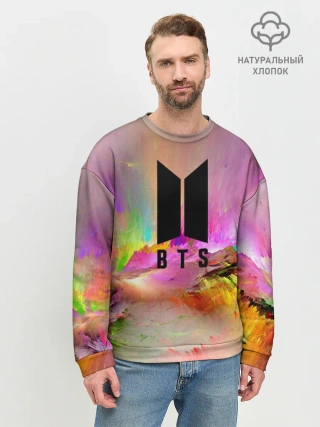Мужской свитшот базовый / BTS
