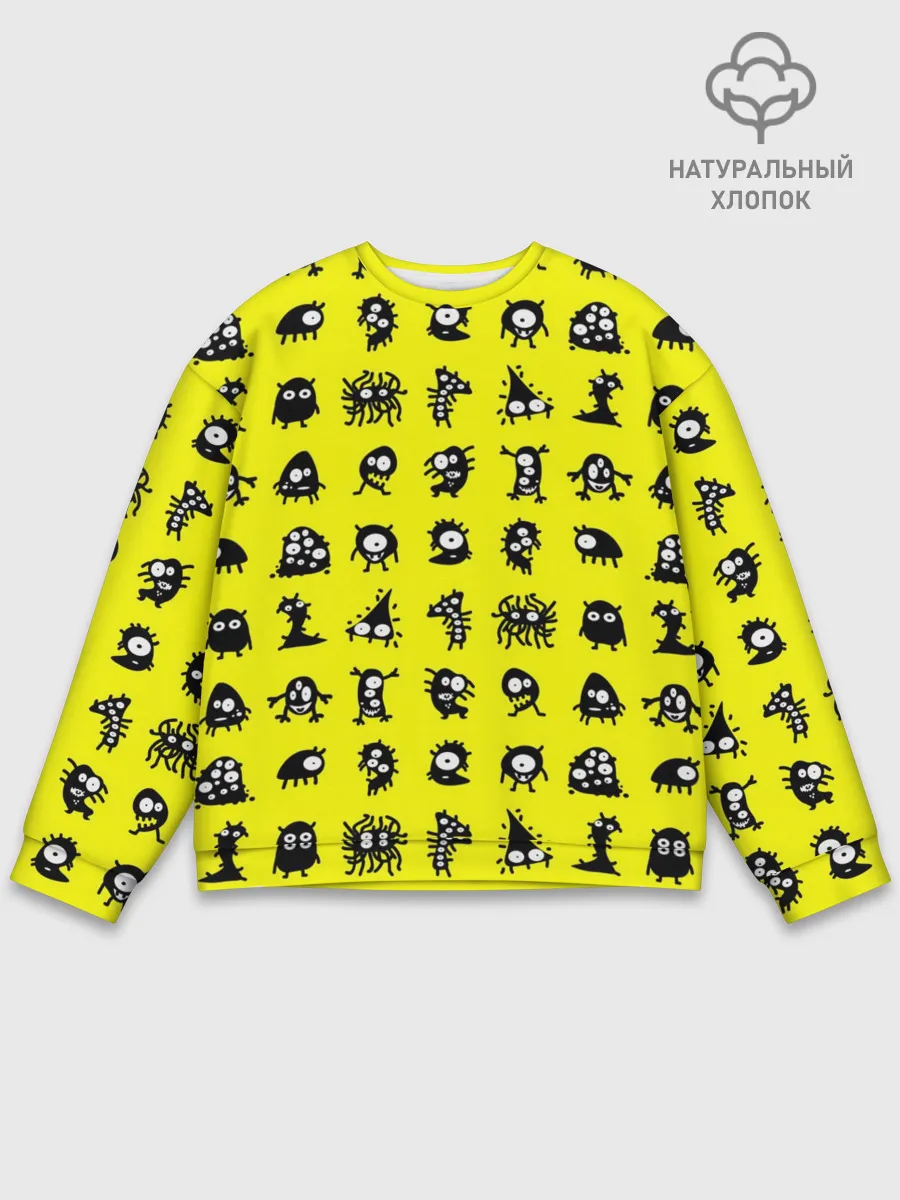 Мужской свитшот базовый / монстры