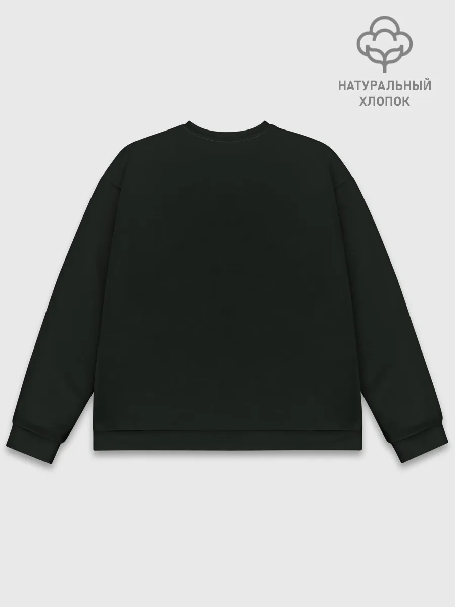 Мужской свитшот базовый / Стальной алхимик