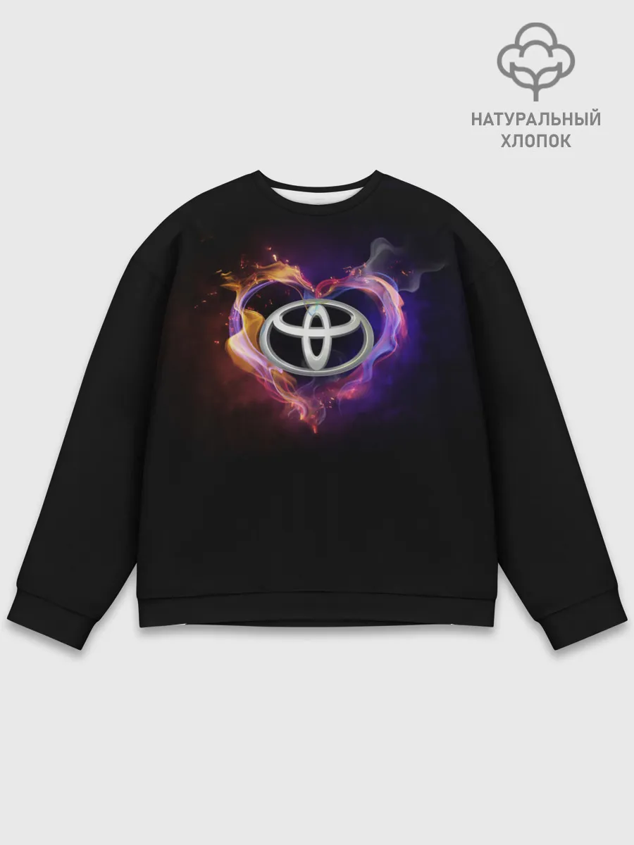 Мужской свитшот базовый / Toyota