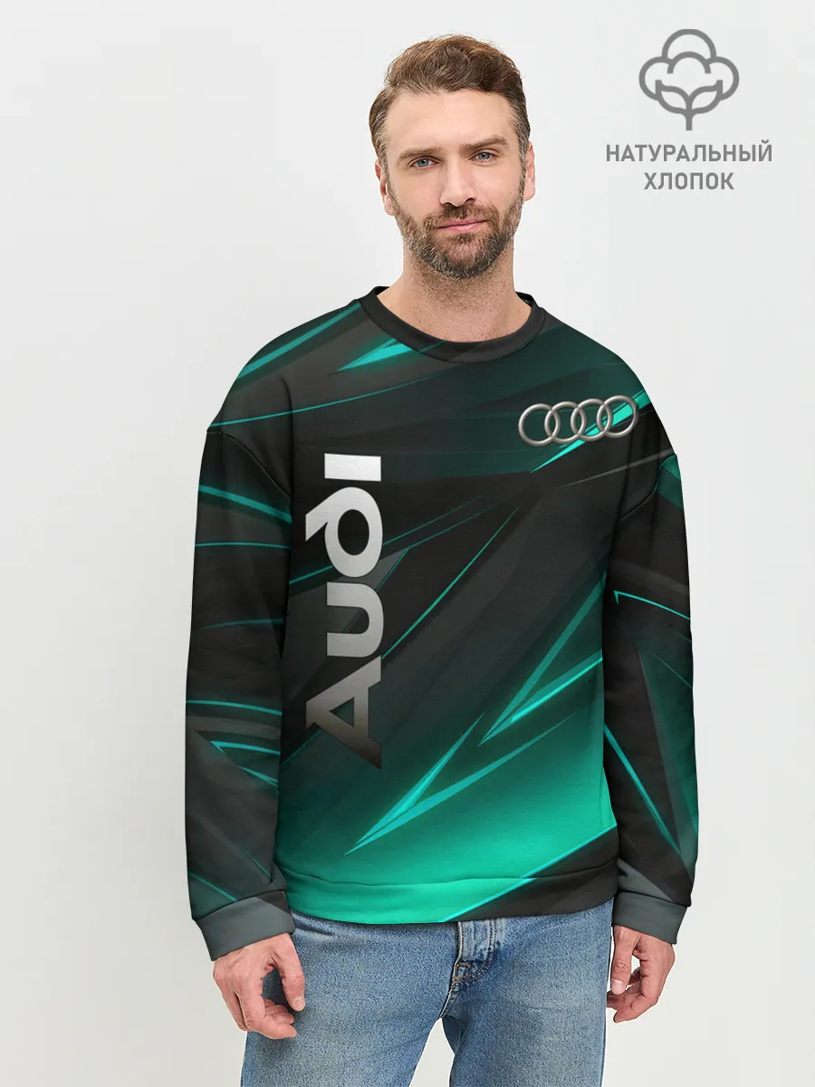 Мужской свитшот базовый / Audi