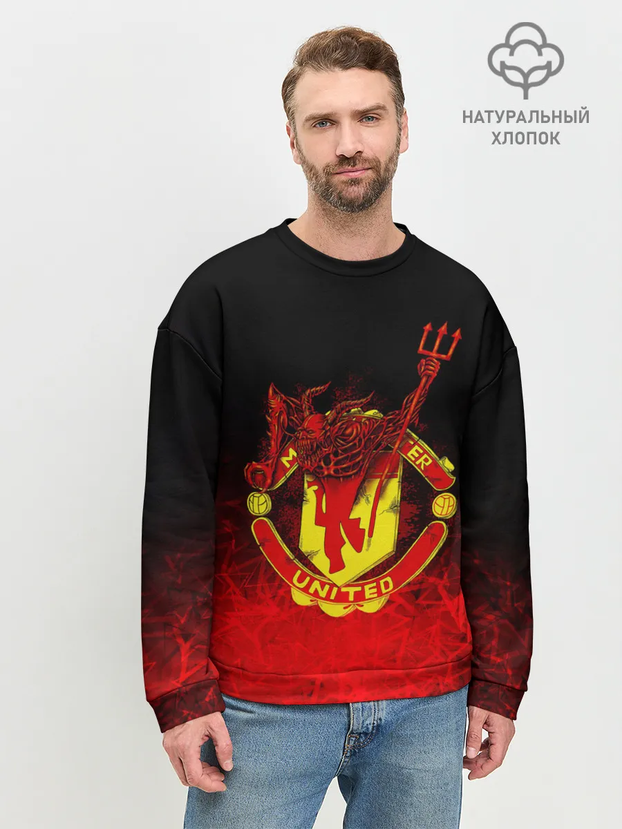 Мужской свитшот базовый / MANCHESTER UNITED
