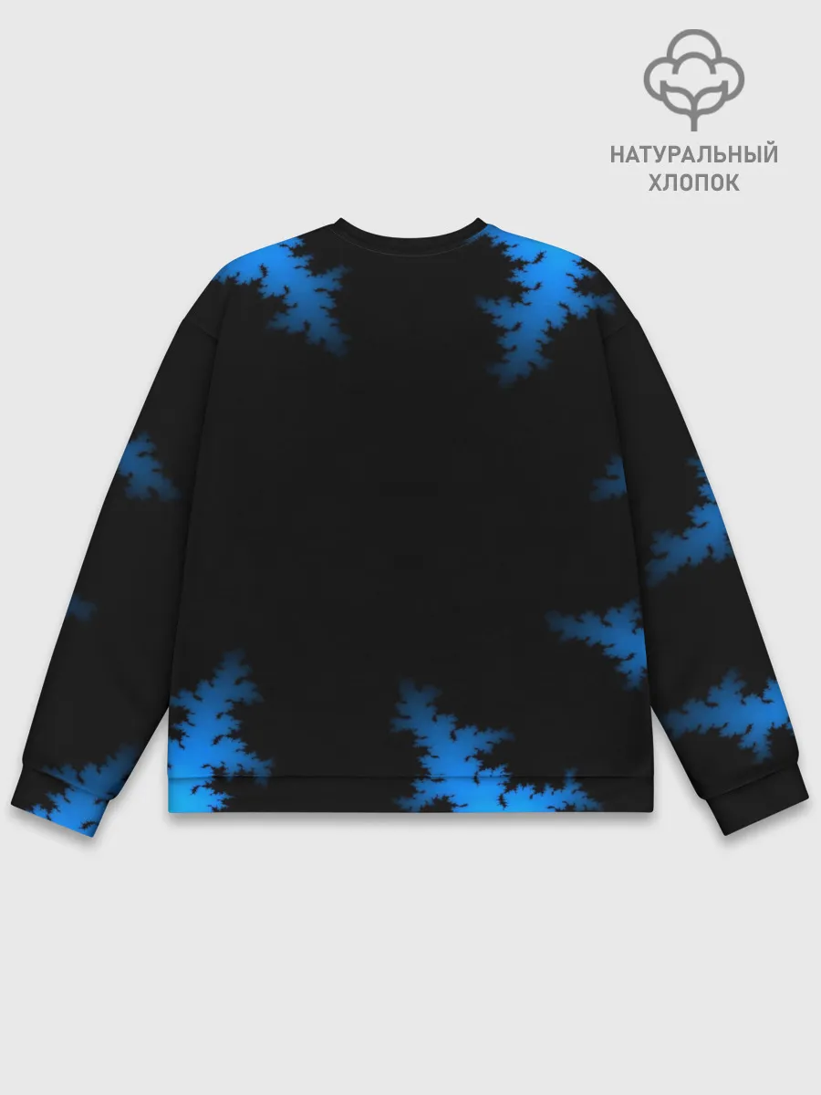 Мужской свитшот базовый / Морозный узор