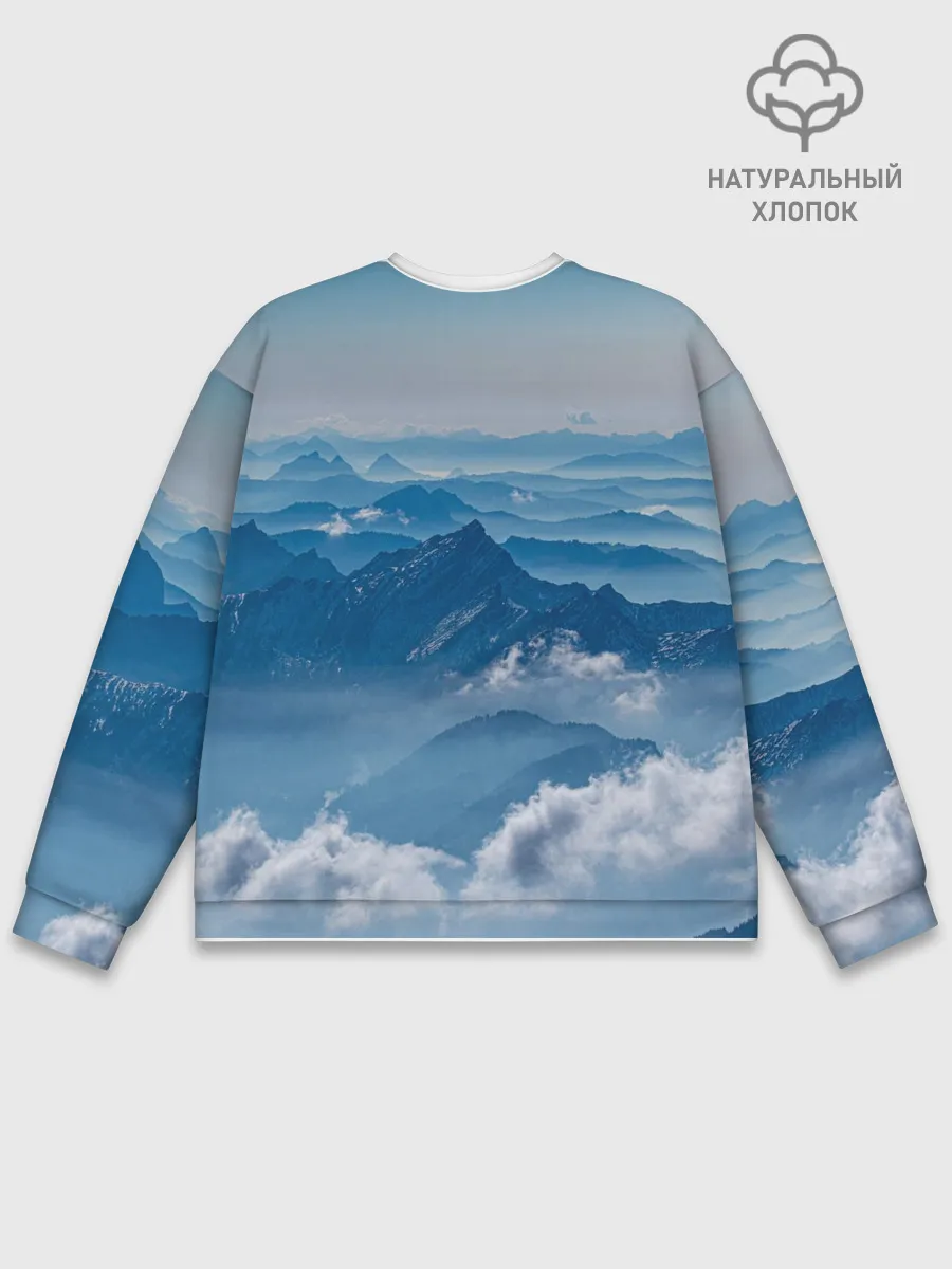 Мужской свитшот базовый / Горы