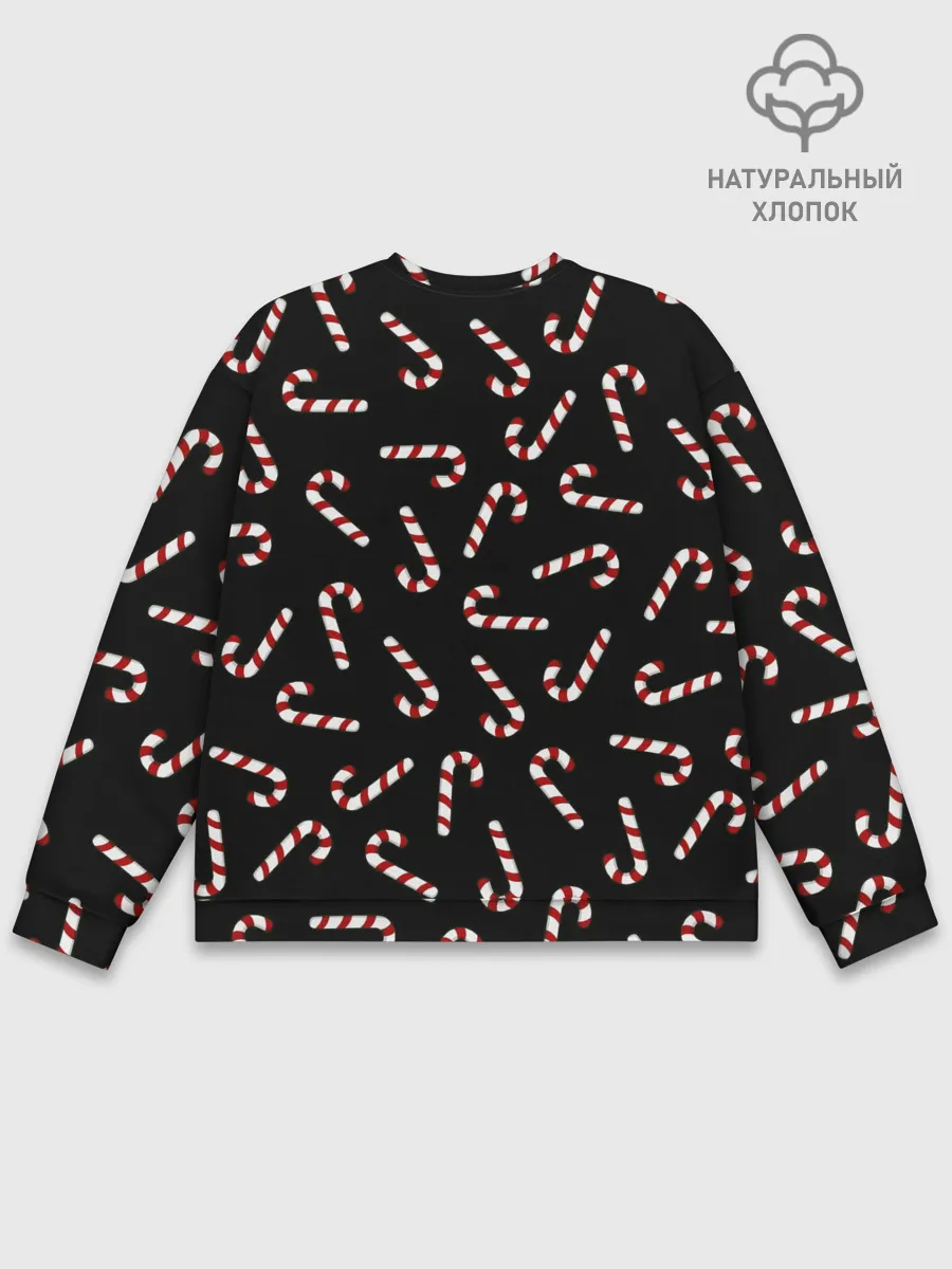 Мужской свитшот базовый / Christmas Candy
