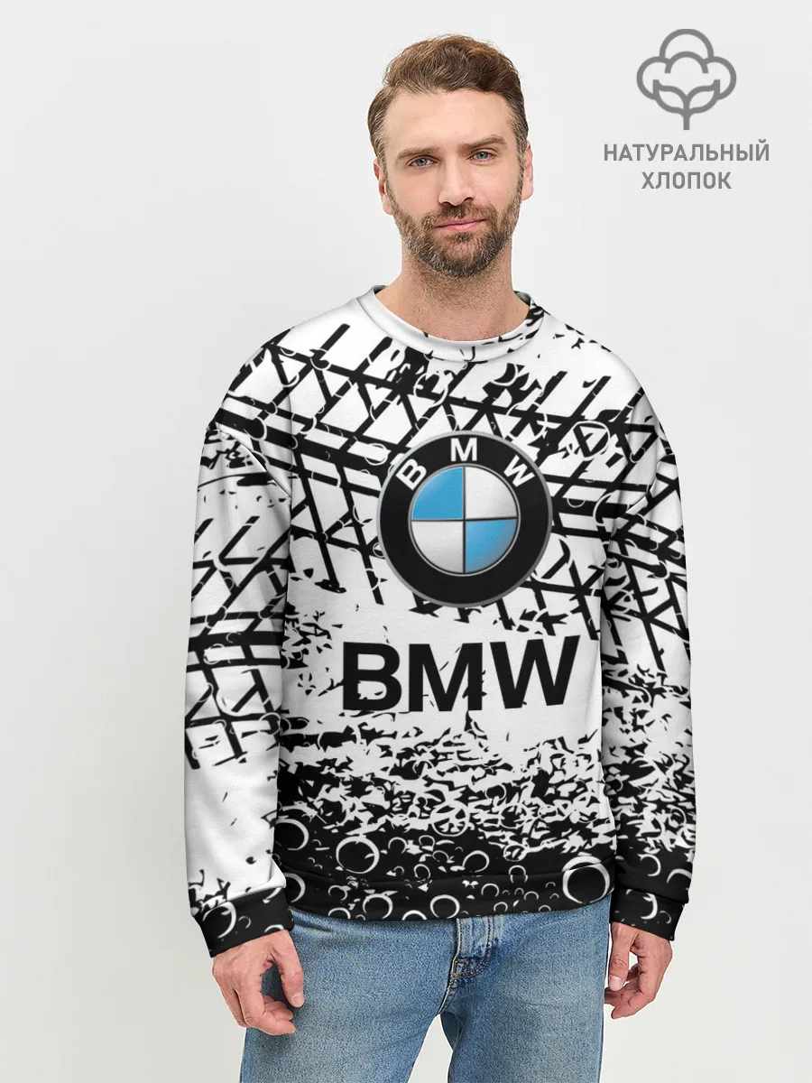 Мужской свитшот базовый / BMW.