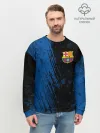 Мужской свитшот базовый / FC Barcelona / ФК Барселона.