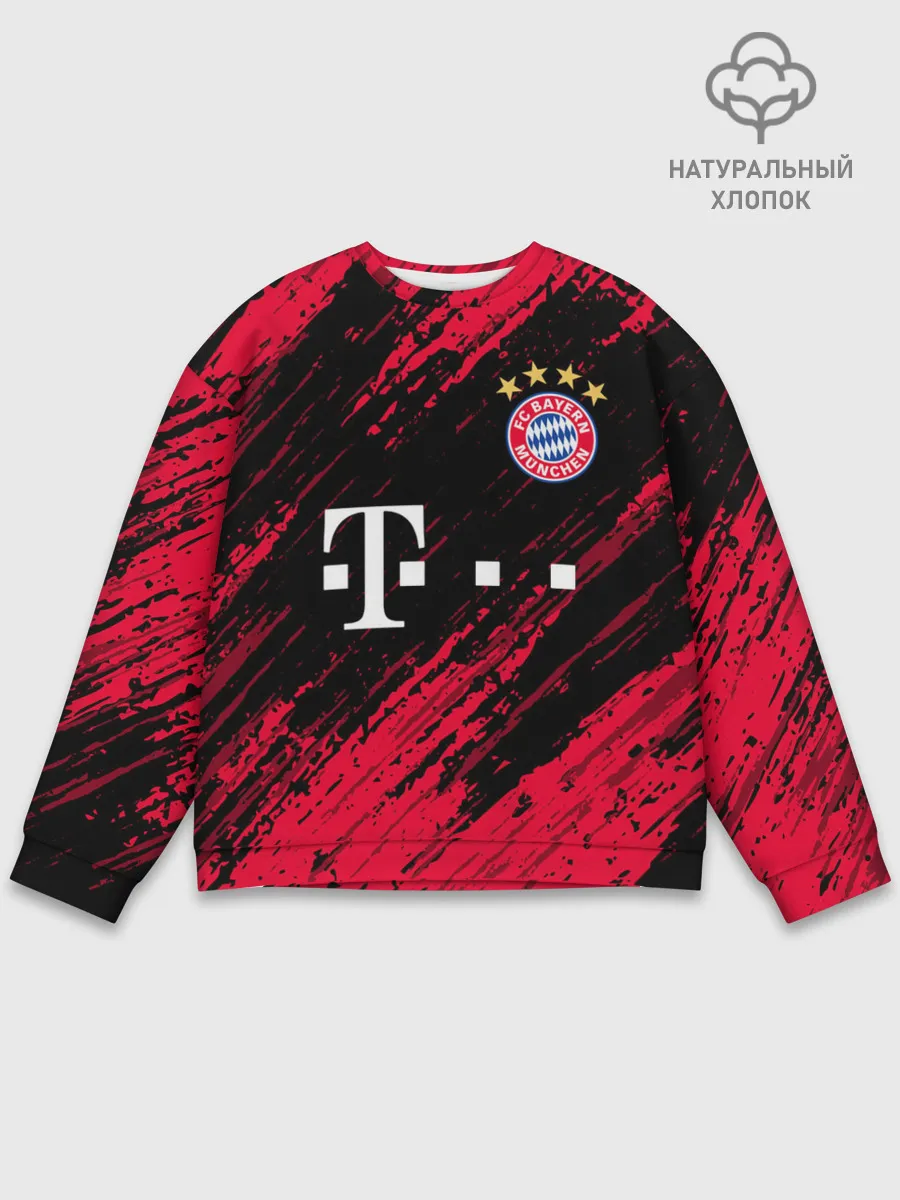Мужской свитшот базовый / BAYERN MUNCHEN / БАВАРИЯ.