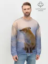 Мужской свитшот базовый / Лисичка