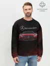 Мужской свитшот базовый / Mercedes Benz AMG.
