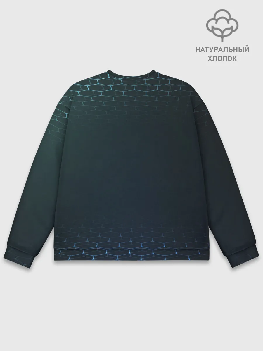 Мужской свитшот базовый / BMW i8 Turbo тюнинговая.