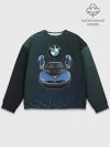 Мужской свитшот базовый / BMW i8 Turbo тюнинговая.