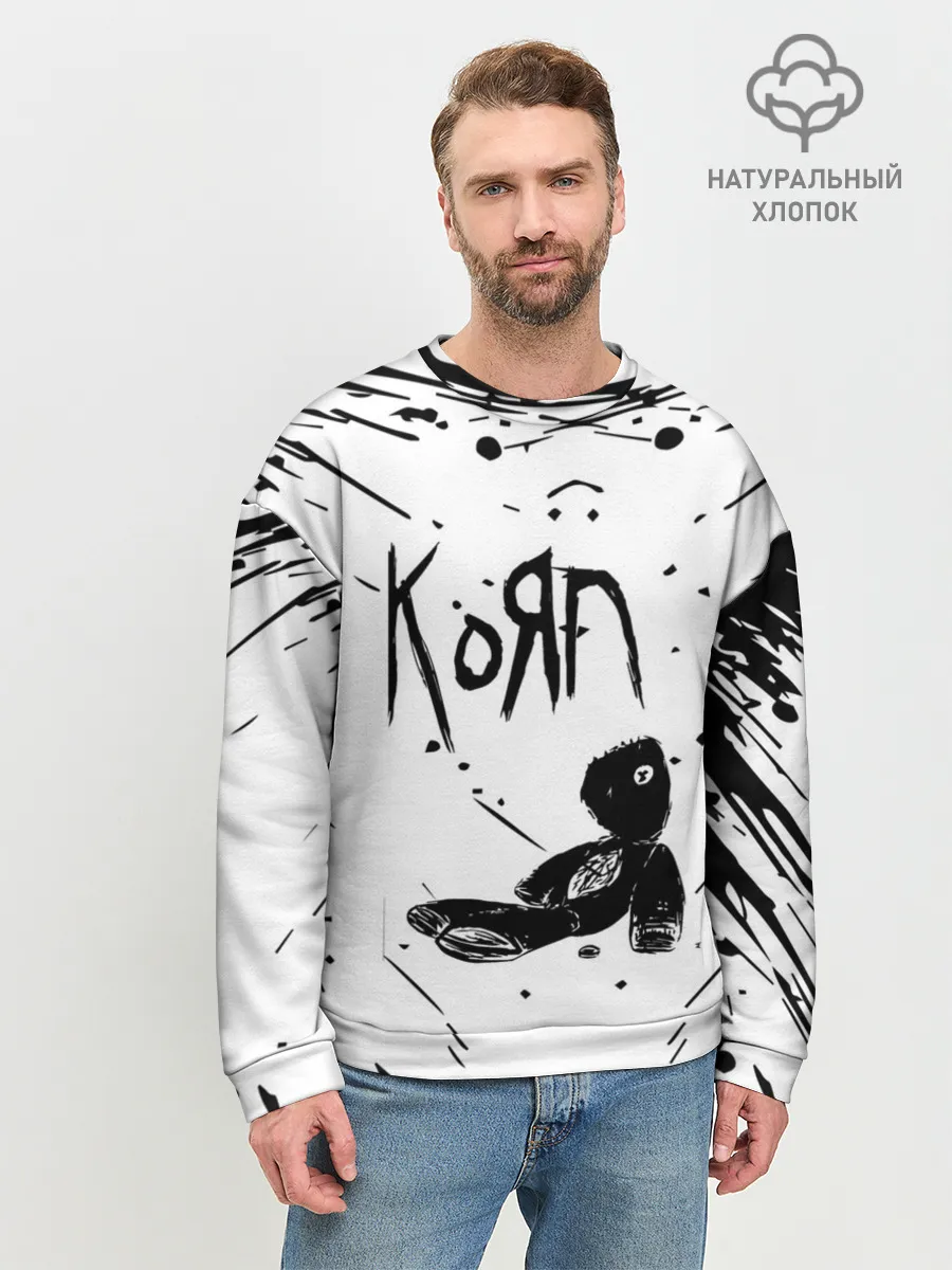 Мужской свитшот базовый / korn