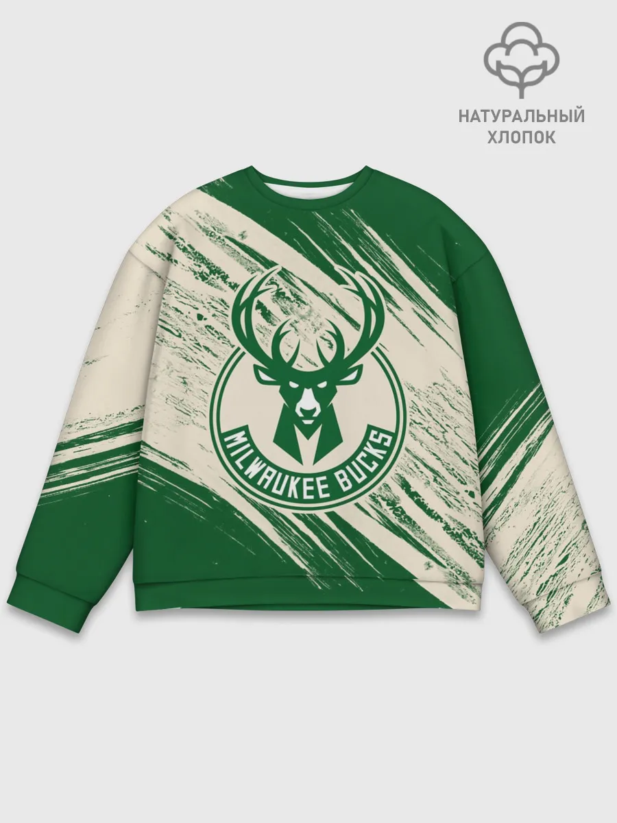 Мужской свитшот базовый / Милуоки Бакс