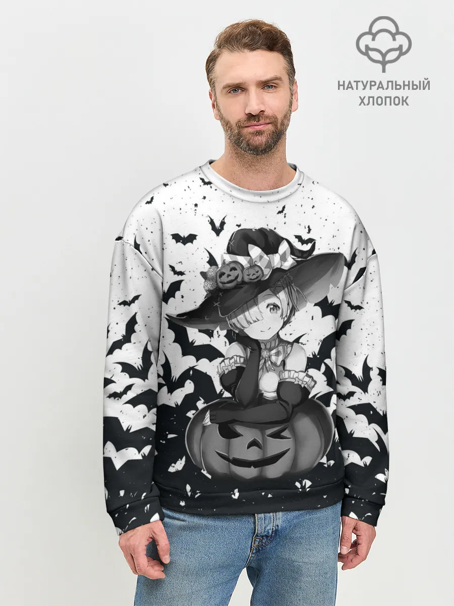 Мужской свитшот базовый / Re:Zero | Рем