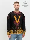 Мужской свитшот базовый / CYBERPUNK 2077 / VALENTINO.