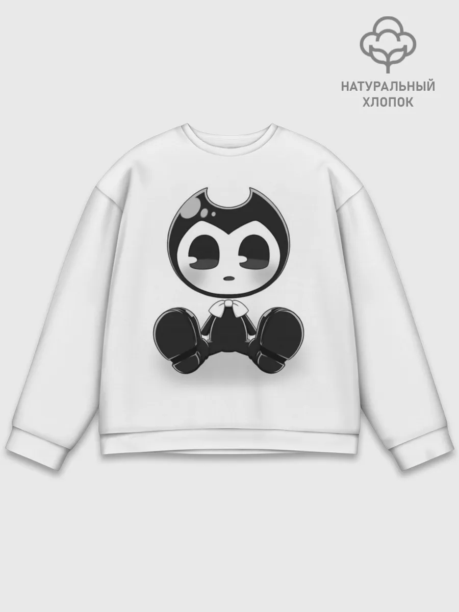 Мужской свитшот базовый / Bendy And The Ink Machine