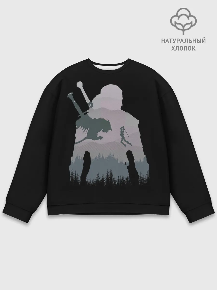Мужской свитшот базовый / The Witcher