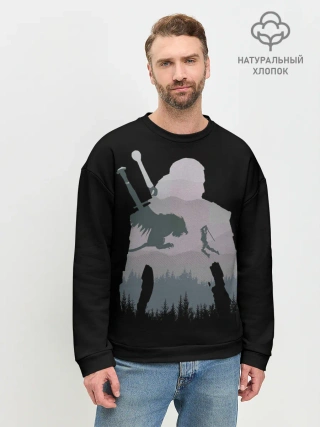 Мужской свитшот базовый / The Witcher