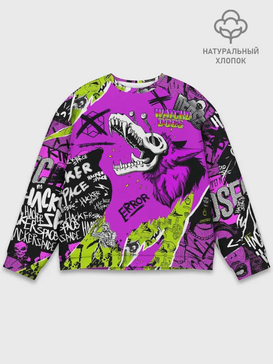 Мужской свитшот базовый / Watch Dogs: Legion