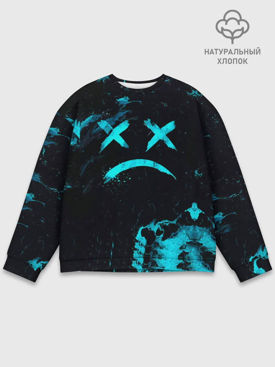 Мужской свитшот базовый / Lil Peep