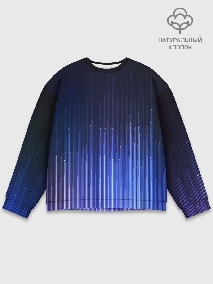 Мужской свитшот базовый / Эквалайзер настроения | Mood Equalizer