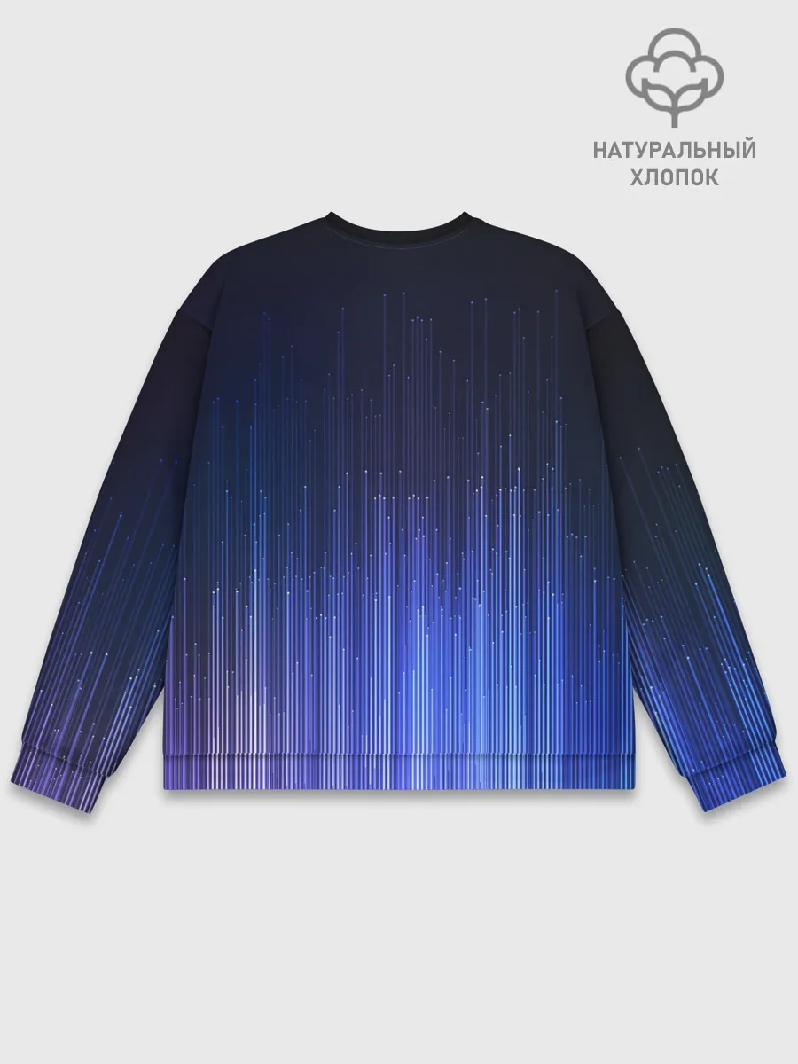 Мужской свитшот базовый / Эквалайзер настроения | Mood Equalizer