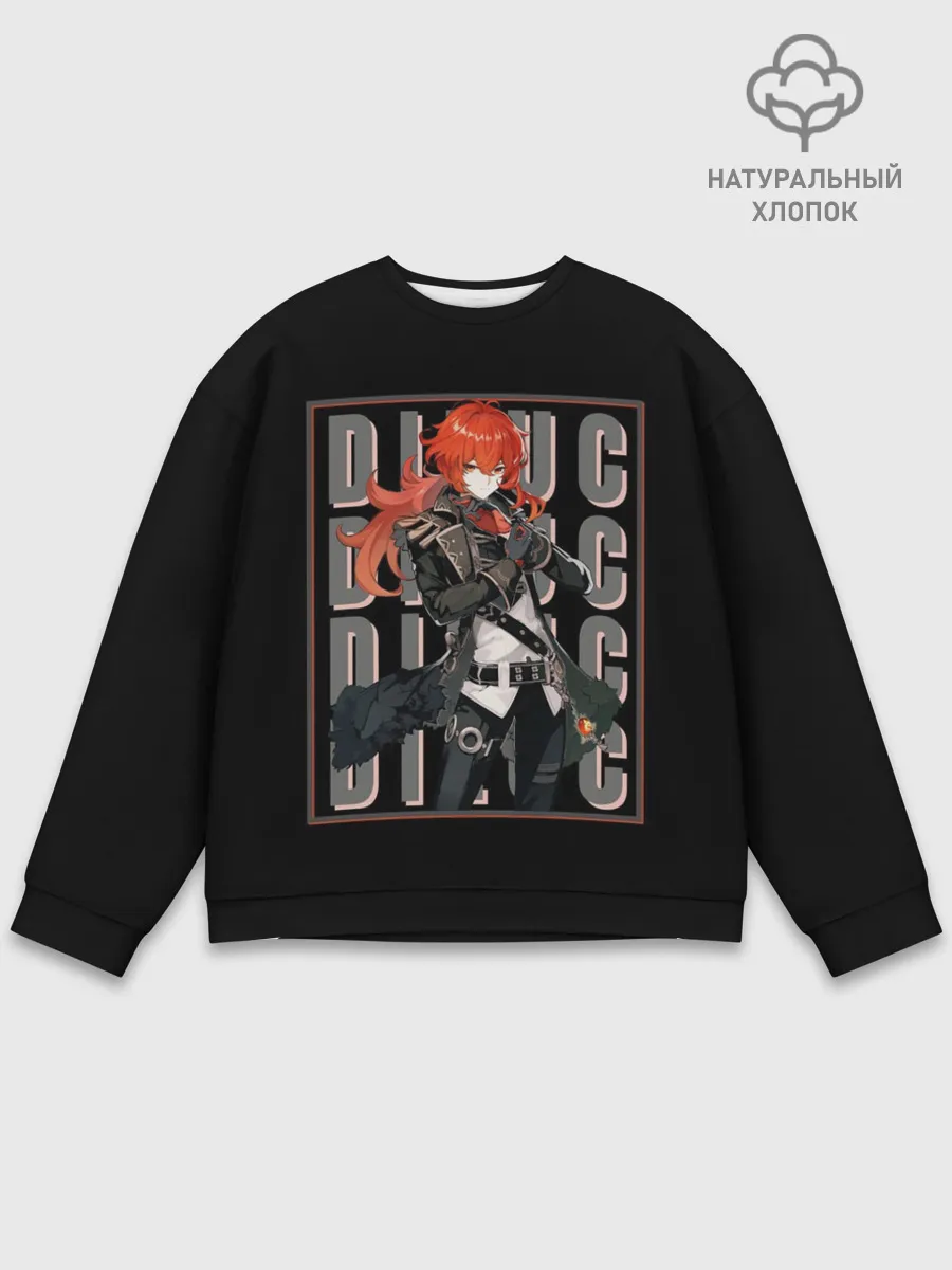Мужской свитшот базовый / Genshin Impact